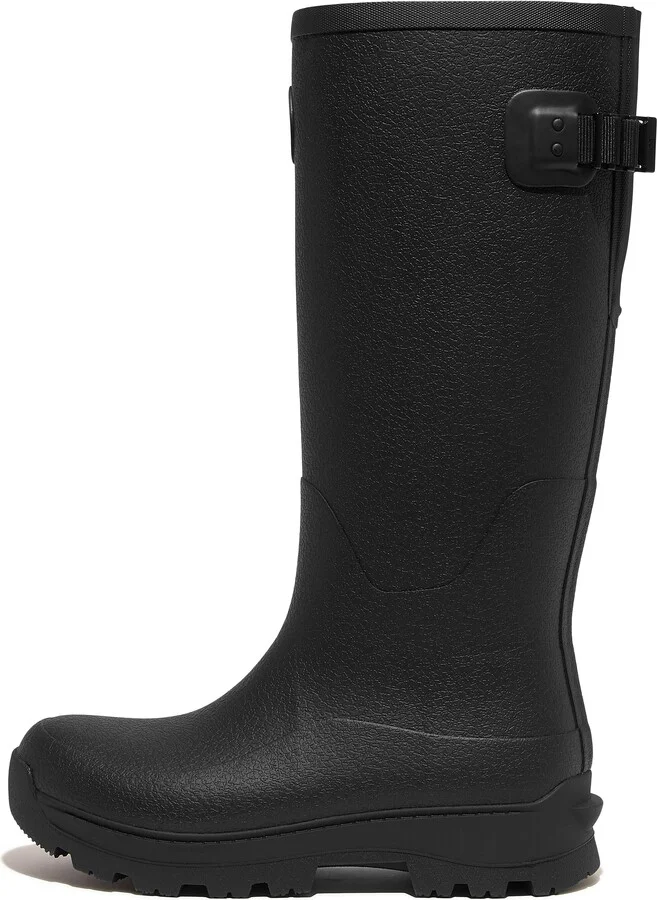 FitFlop WONDERWELLY ATB High-Performance Tall Wellington Boots Natural Rubber Mix