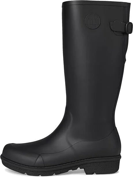 FitFlop Wonderwelly Tall Women's Boots All Black : 7 M (B), Rubber - Image 6