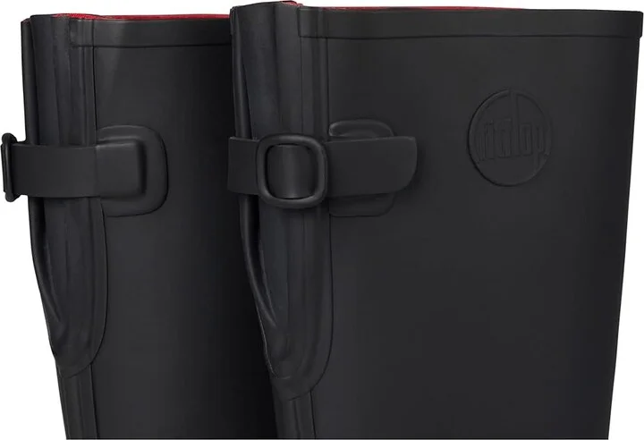 FitFlop Wonderwelly Tall Women's Boots All Black : 7 M (B), Rubber - Image 7