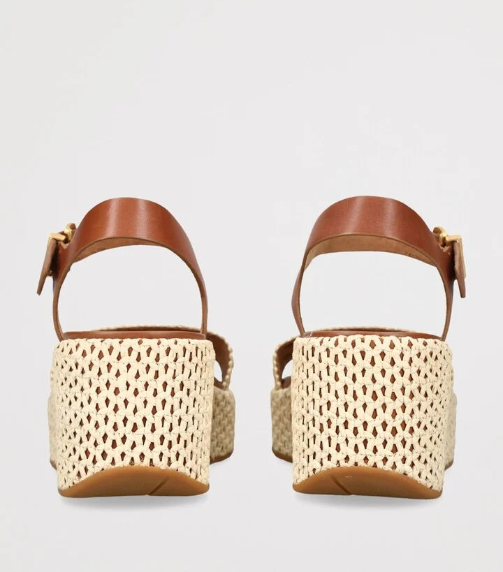 FitFlop Woven-Edge Platform Sandals 70 - Image 2