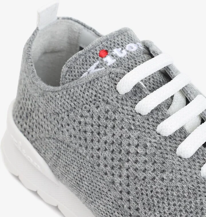 Fits Low-Top Sneakers in Knitted Cashmere - Image 3
