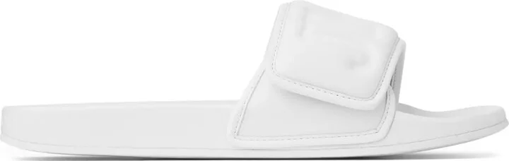 Fitz/M logo-debossed slides