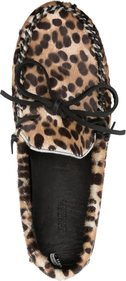 Fitza leopard-print loafers - Image 4