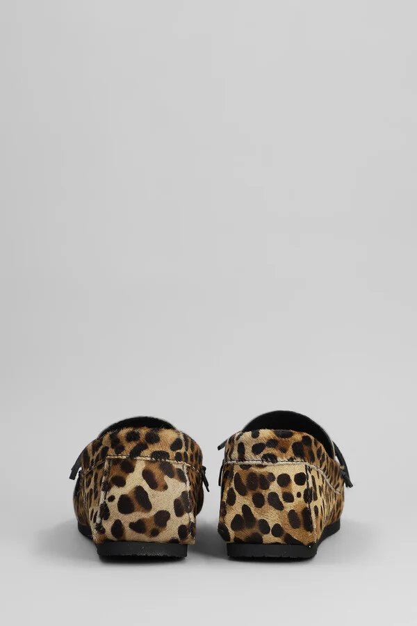 Fitza Loafers In Animalier Pony Skin - Image 4