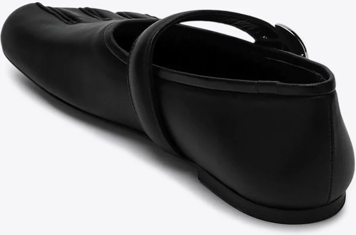 Five-Finger Leather Ballet Flats - Image 2