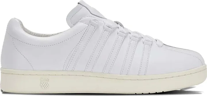 Five-Stripe Leather Sneakers