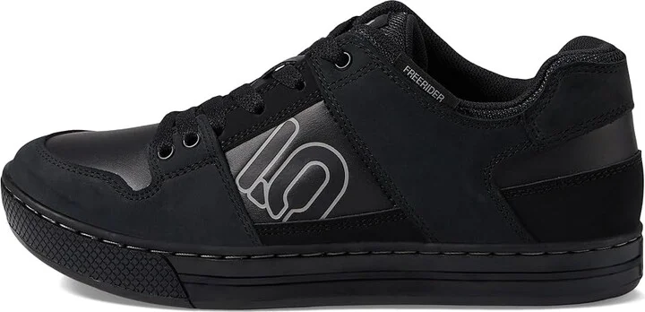 Five Ten Freerider DLX Men's Shoes Core Black/Core Black/Grey Three : 11.5 D - Medium, Leather - Image 6