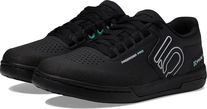Five Ten Freerider Pro Women's Shoes Core Black/Crystal White/Acid Mint : 10.5 B - Medium, Textile/Synthetic