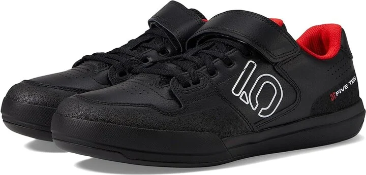 Five Ten Hellcat Men's Shoes Core Black/Core Black/Footwear White : 9.5 D - Medium, Leather/Rubber