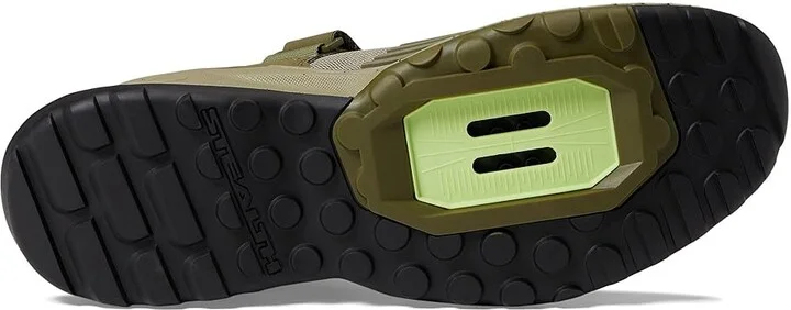 Five Ten Trailcross Clip-In Men's Shoes Orbit Green/Carbon/Core Black : 9 D - Medium, Textile/Synthetic - Image 3