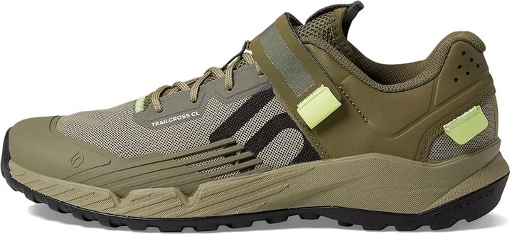 Five Ten Trailcross Clip-In Men's Shoes Orbit Green/Carbon/Core Black : 9 D - Medium, Textile/Synthetic - Image 6