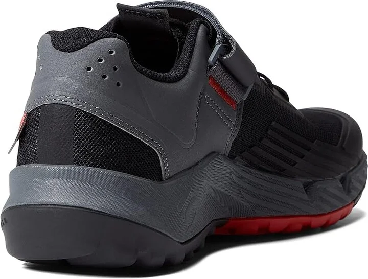 Five Ten Trailcross Clip-In Women's Shoes Black/Grey/Red : 6 B - Medium, Textile/Synthetic - Image 4