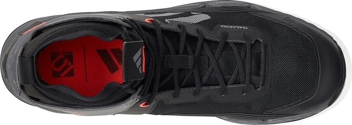 Five Ten Trailcross Mid Pro Men's Shoes Core Black/Grey Two/Solar Red : 8 D - Medium, Rubber/Synthetic - Image 2