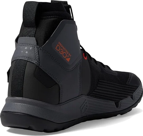Five Ten Trailcross Mid Pro Men's Shoes Core Black/Grey Two/Solar Red : 8 D - Medium, Rubber/Synthetic - Image 4