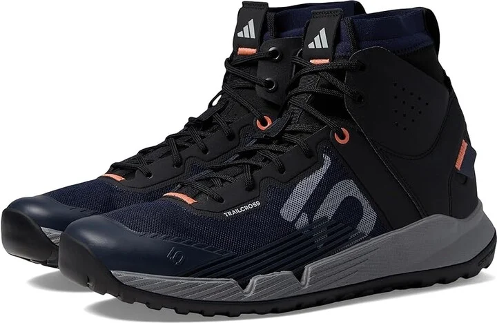 Five Ten Trailcross Mid Pro Men's Shoes Legend Ink/Grey Three/Coral Fusion : 10 D - Medium, Rubber/Synthetic