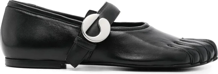 Five-toe ballet flats