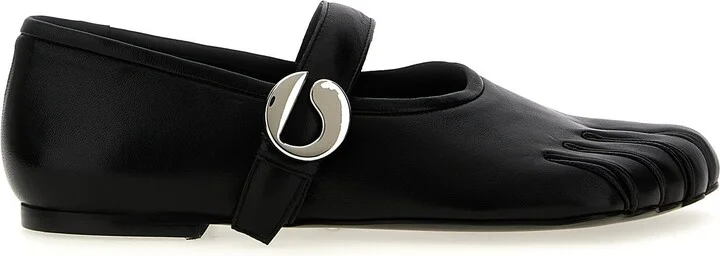 'five-toe' Ballet Flats