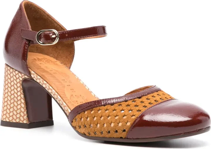Fiza 70mm leather pumps - Image 2