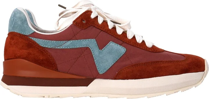 FKT Runner Sneakers in Brown Suede