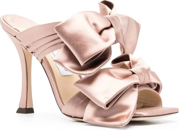 Flaca 100mm bow-embellished sandals - Image 2