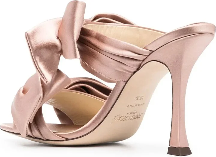 Flaca 100mm bow-embellished sandals - Image 3