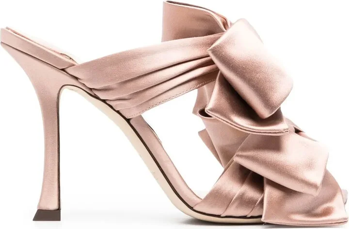 Flaca 100mm bow-embellished sandals