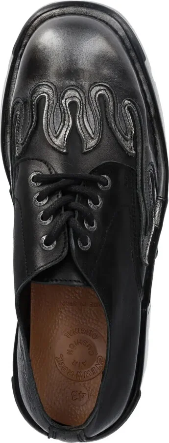 Flame-Detail Platform Shoes - Image 3