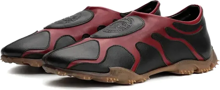 Flame-Detail Slip-On Sneakers - Image 2