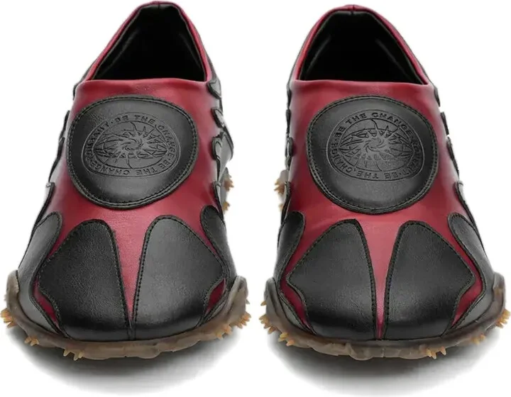 Flame-Detail Slip-On Sneakers - Image 4