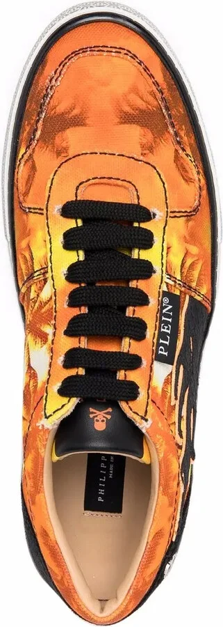 Flame low-top sneakers - Image 4