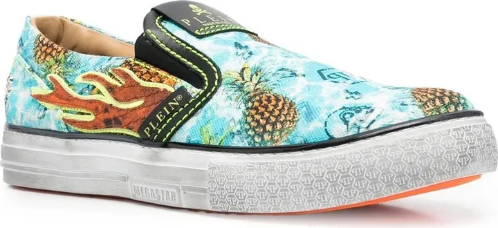 Flame slip-on sneakers - Image 2