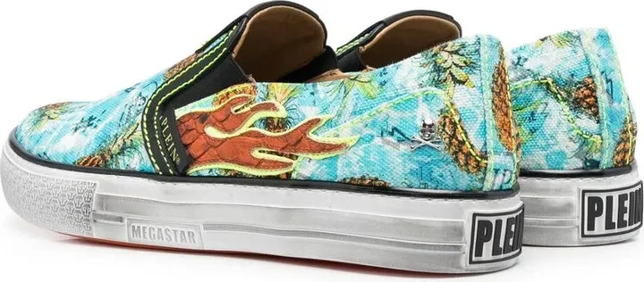 Flame slip-on sneakers - Image 3