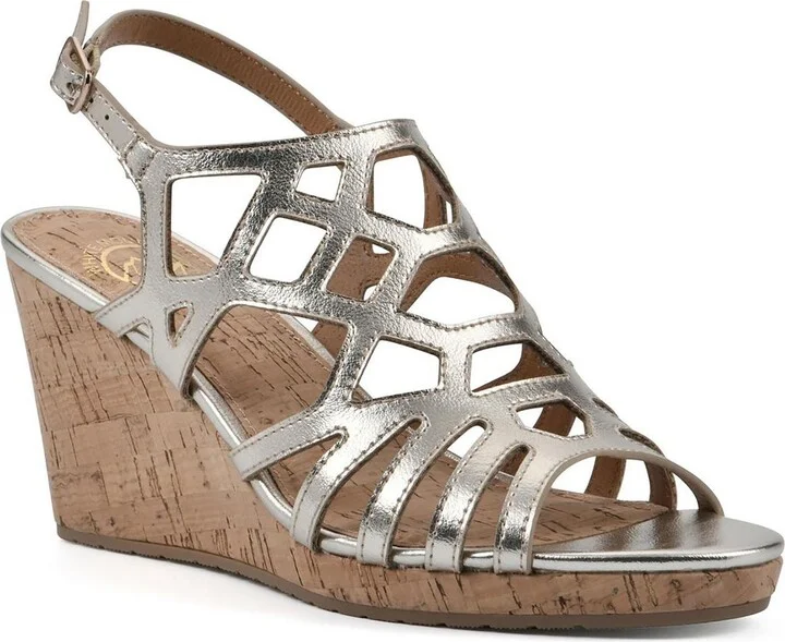 Flaming Womens Sling Back Wedges Wedge Sandals