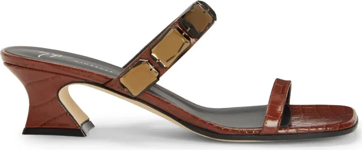 Flaminia 45mm square-toe sandals