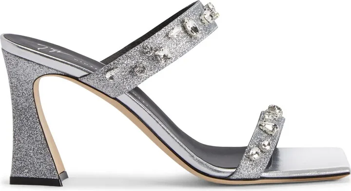 Flaminia 85mm crystal-embellished sandals