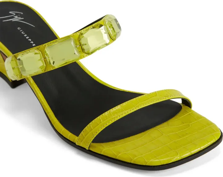 Flaminia Square crystal-embellished sandals - Image 4