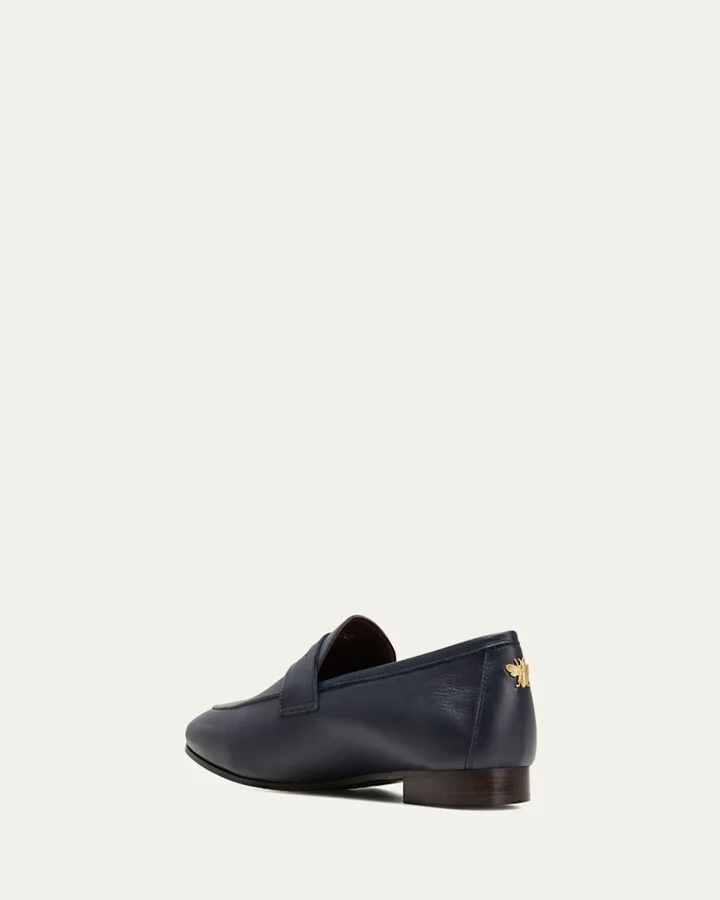 Flaneur Calfskin Penny Loafers - Image 4