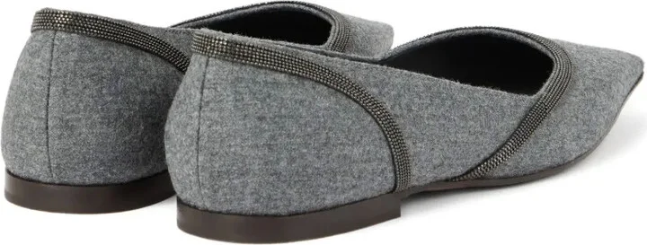 Flannel Ballet Flats - Image 3