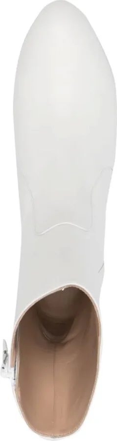 Flareblock 60mm leather boots - Image 4