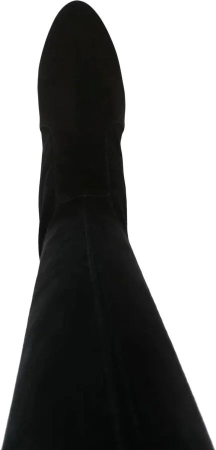 Flareland 70mm suede knee boots - Image 4