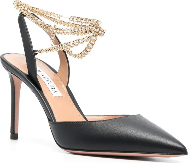 Flash 95mm leather pumps - Image 2