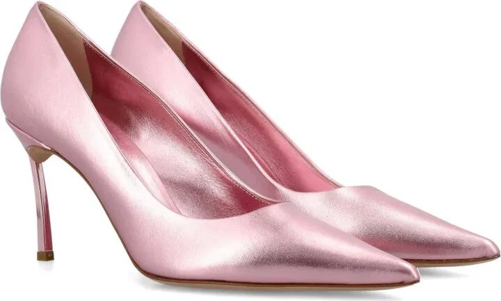 Flash Goldust metallic-effect pumps - Image 2