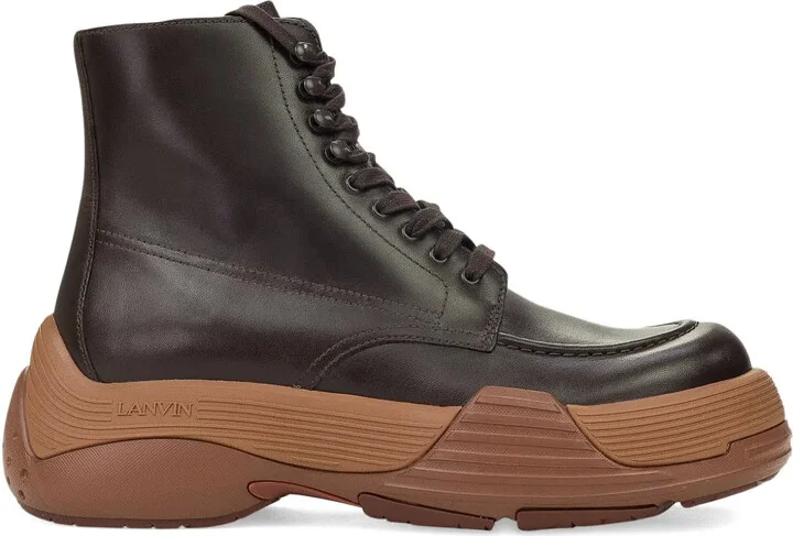 Flash-X Bold lace-up chunky boots