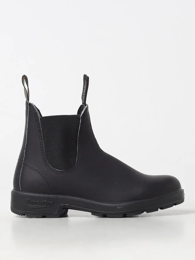 Flat Ankle Boots BLUNDSTONE Woman color Black