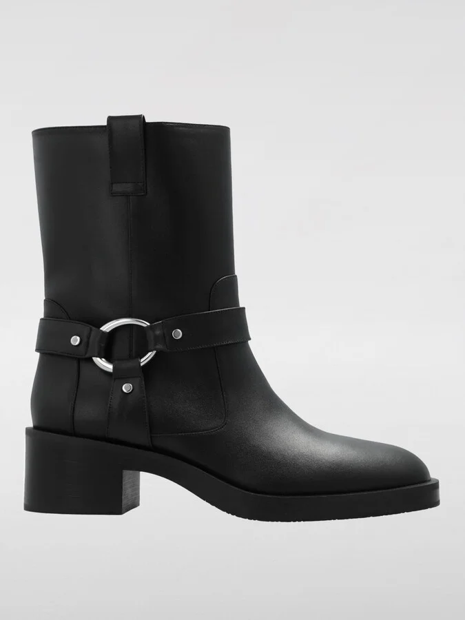 Flat Ankle Boots STUART WEITZMAN Woman color Black