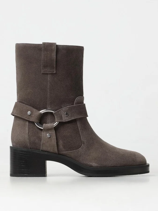 Flat Ankle Boots STUART WEITZMAN Woman color Grey
