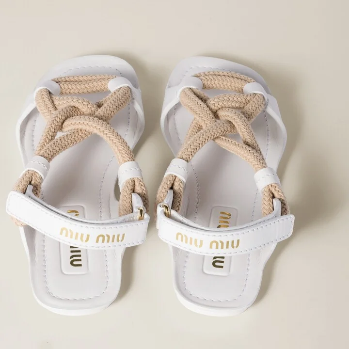 Flat cord sandals - Image 3