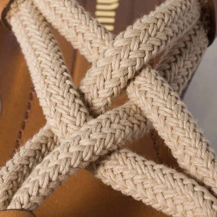 Flat cord sandals - Image 4