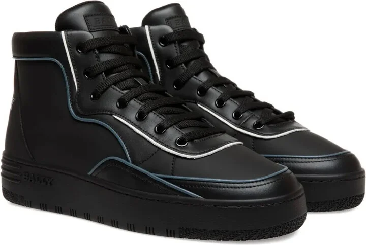 Flat High-Top Sneakers - Image 2