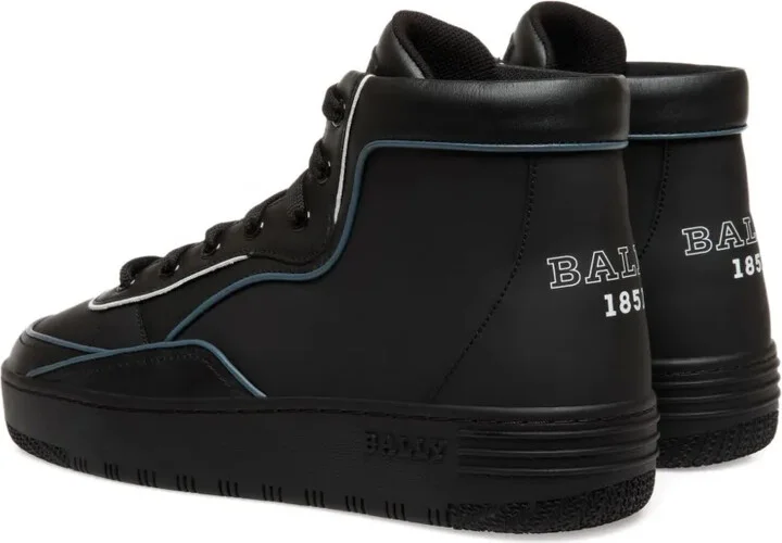 Flat High-Top Sneakers - Image 4